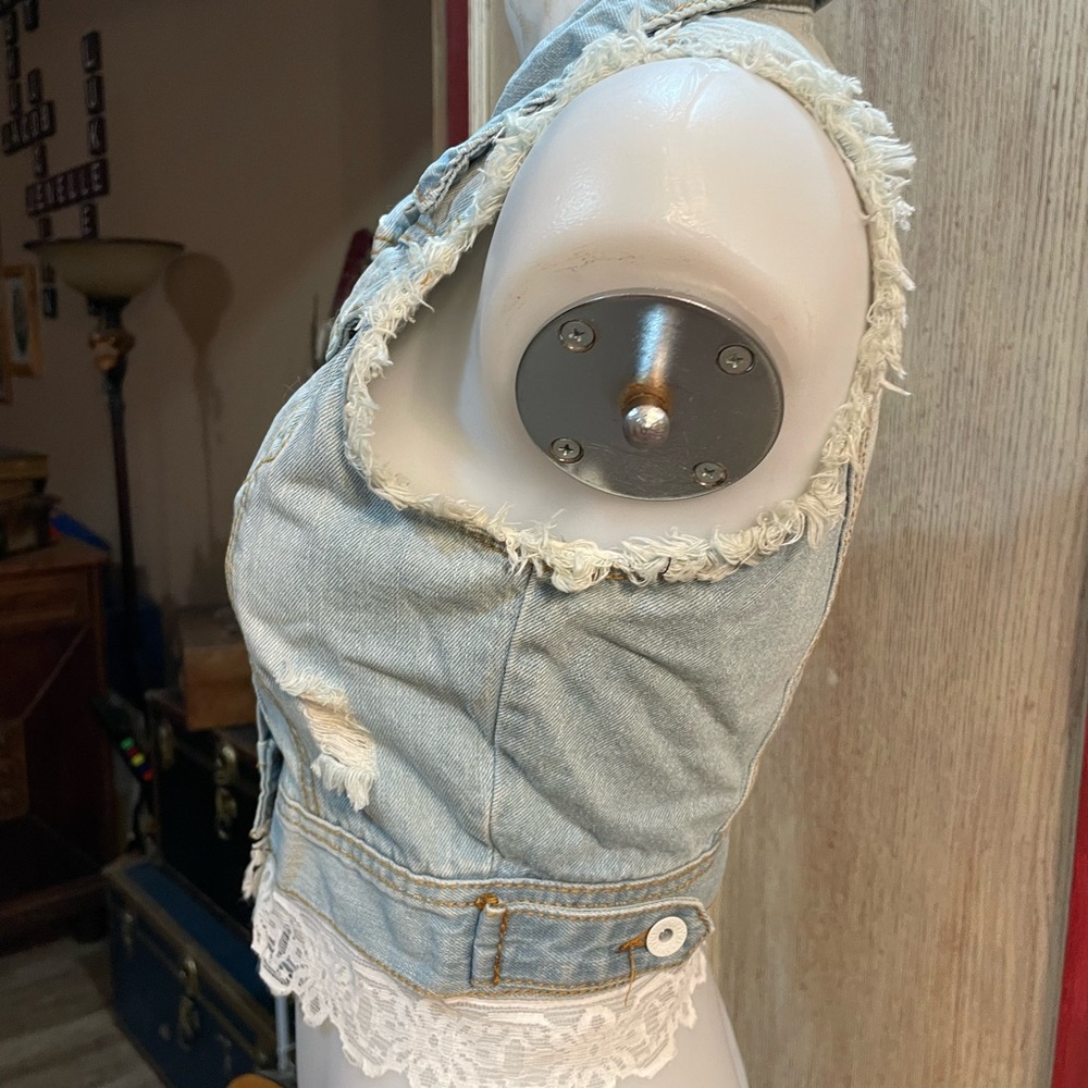 Denim vest small - Picture 5 of 8
